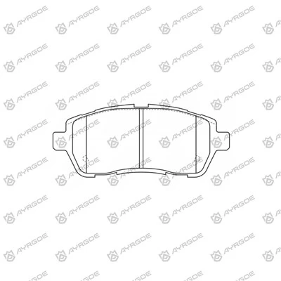 منصات الفرامل D0051M لـ VW EOS 1F7