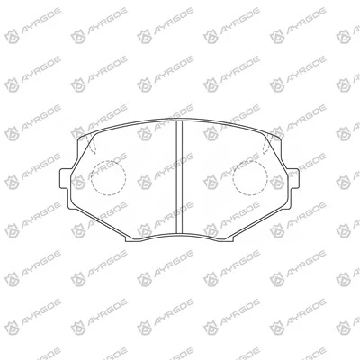 وسادات الفرامل D3093 لـ Mazda MX5 ND6E