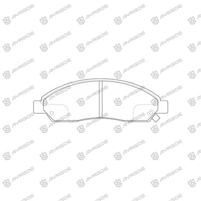 D4055MH منصات الفرامل لجدار كبير Wingle CC1031PS60