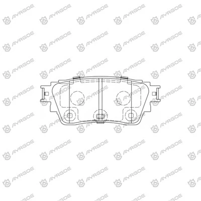 منصات الفرامل PN2015 لـ VW Fox 5Z1